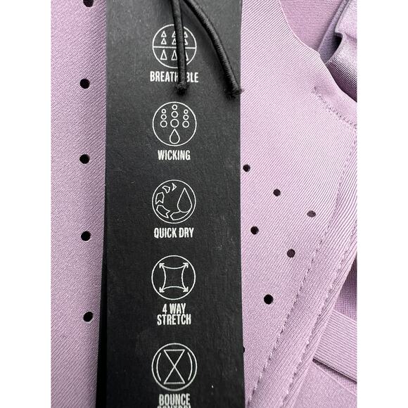 Victoria's Secret 34DD Featherweight Max Wireless Sport Bra Purple tiny flaw NWT - Picture 7 of 12